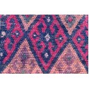 Turkish vintage herki rug, Handmade rug, Bohemian rug, Home decor, Area rug, Kitchen decor rug, 2.9 x 13.5 ft
