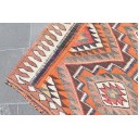 Vintage rug, Rustic decor, Area rug, Turkish rug, Handmade rug, Nomadic rug, Natural wool rug, Tribal rug, Boho rug, 3.2 x 10,5 ft