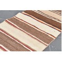 Runner rug, Turkish rug, Home Decor rug, Vintage rug, Oushak rug, Floor rug, Bohemian rug, Tribal rug, Handmade rug, 2.3 x 12.4 ft