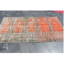 Handmade rug, Turkish rug, Vintage rug, Boho home decor, Anatolian rug, Livingroom rug, Diningroom rug, Oushak rug, Rug, 4 x 7.5 ft