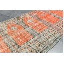 Handmade rug, Turkish rug, Vintage rug, Boho home decor, Anatolian rug, Livingroom rug, Diningroom rug, Oushak rug, Rug, 4 x 7.5 ft