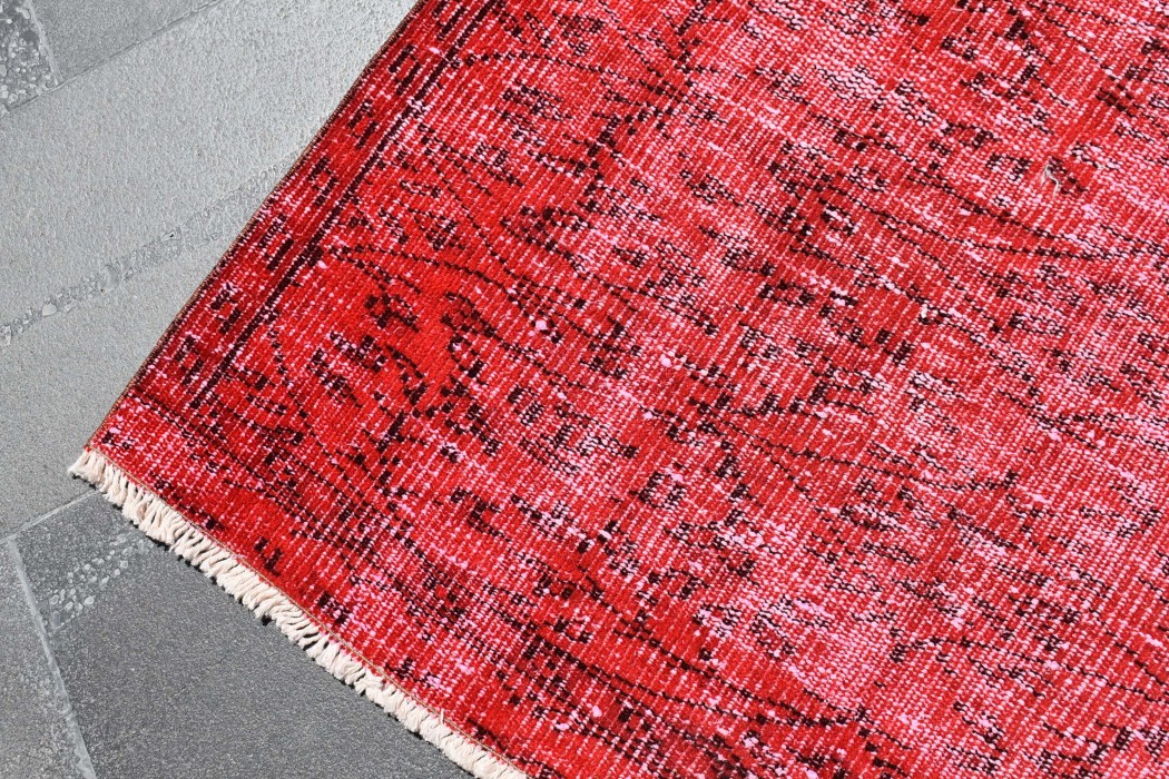 Oushak rug, Handmade rug, Turkish rug, Kitchen rug, Area rug, Boho home design, Interior design, Floor rug, Wool rug, 3.5 x 7.2 ft