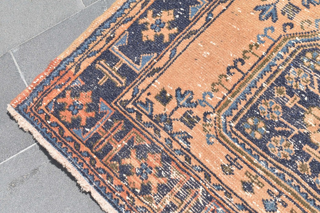 Vintage Rug, Moroccan Rug, Bohemian Rug 4.6 x 11 , Turkish Rug, Runner Rug, Tribal Rug, Home Design Rug, Area Rug Carpet